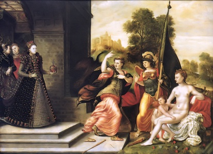 Elizabeth I and the Three Goddesses, 1569