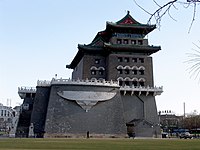 La torre de vigilancia desde el oeste