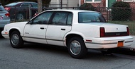 1991 Cutlass Calais sedan, rear
