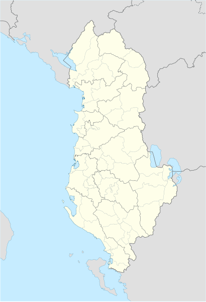 2008–09 Kategoria Superiore is located in Albania