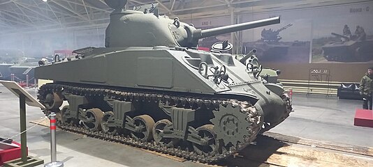 M4A2 в Музее отечественной военной истории в Падиково