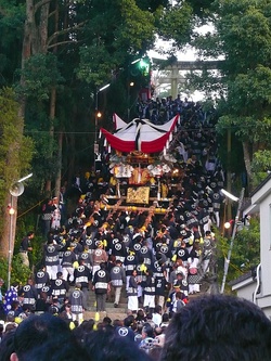 Ōmiya Hachiman Shrine autumn festival