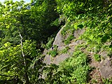 Obi Rock chain below Ichifudo (1,596m)