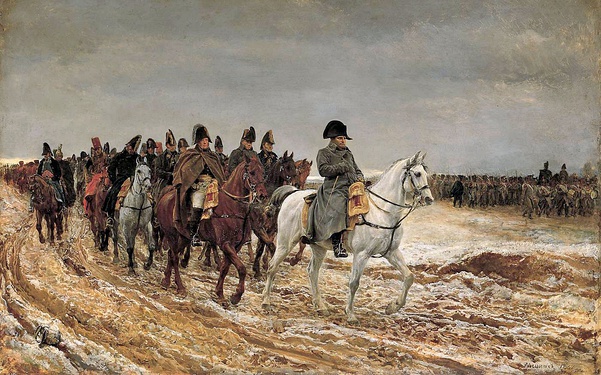 1814. Campaña de Francia, (Museo de Orsay).