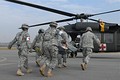 2011 mass casualty exercise at Camp Humphreys.