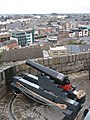 Millmount Fort overlooks the town of Drogheda below