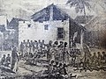 Contemporary Engraving of Zanzibar Slave Market.