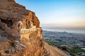 The Monastery of the Temptation on Jebel Quruntul, overlooking Jericho & the Dead Sea
