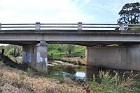 Under the old Western Highway at Ballan