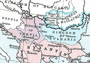 Королевство Сербия в 1265 году