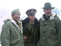 The Indo–China BPM point at Nathu La on the Indian side.