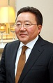 Tsakhiagiin Elbegdorj President of Mongolia[9]