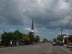 Downtown Williamsville along NY 5