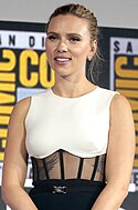 Scarlett Johansson en la SDCC 2019.