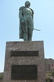 Statue in honor of Vicente Guerrero in Nuevo Laredo.