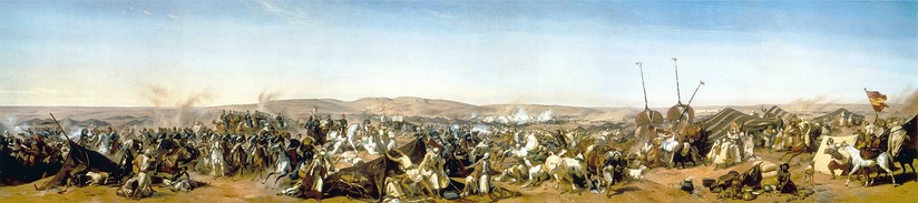  Capture of the Smala of Abd El-Kader, 16 May 1843 by Horace Vernet