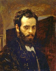 Antonio Herrera Toro: Autorretrato, (1887).