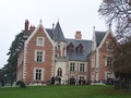 Exterior shot of the Clos Lucé Mansion