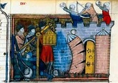 Counterweight trebuchet at the siege of Nicaea (1097), 1337[120]