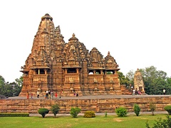 Vishvanatha Temple, a Shiva shrine commissioned by Dhanga