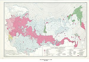 Ethnic composition of the Soviet Union in 1949