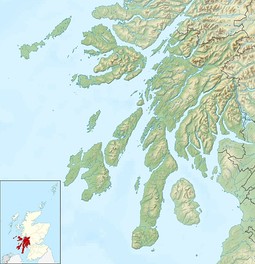 Cara Island is located in Argyll and Bute