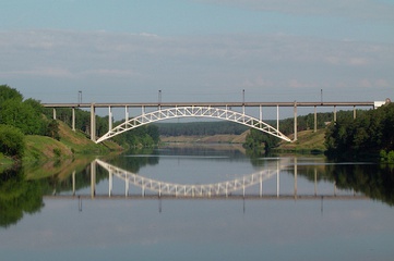 Железнодорожный мост через Исеть