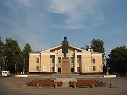 Monument to Sergey Kirov in Kirovsk