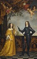 Willem II (1626–50), prince of Orange, and his wife Princess Maria Stuart of England (1631–60).