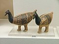 Bird figures from child burial, c. 750-700 BC, Kerameikos Museum, Athens