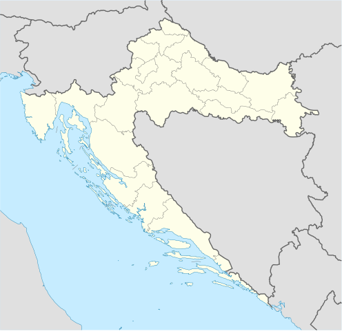 Location of RK Nexe Našice