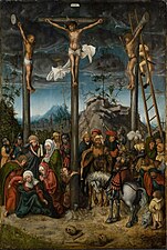 Lucas Cranach the Elder (1472–1553), date unknown, Crucifixion (Kreuzigung)