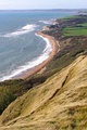 View west across Ringstead Bay