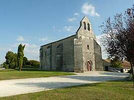 The church in Saint-Médard