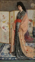 La princesa del país de la porcelana, de James McNeill Whistler, 1863-1865.