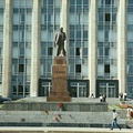 Former statue of Lenin