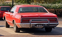 1971 Ford Galaxie 500 2-door Hardtop, rear view