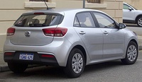 Rear view (hatchback)