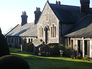 Almshouses at St Nicholas' Hospital