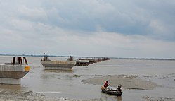 Ghaghra River in Sitapur district