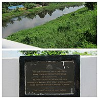 Parit Sulong War Memorial, commemorating the Battle of Muar and Parit Sulong Massacre