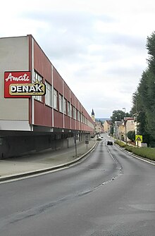 Former factory building in Kraslice