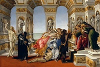 La Calumnia de Apeles, de Botticelli, 1495.