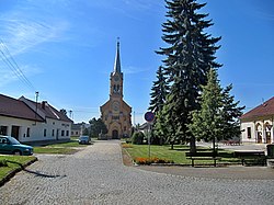 Centre of Kyselovice
