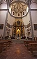 Interior of the basilica.