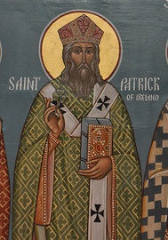 Venerable Patrick, Bishop of Armagh and the Enlightener of Ireland.