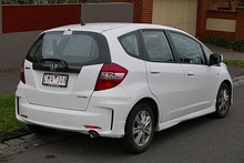 Pre-facelift Honda Jazz VTi-S (Australia)