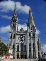 Catedral de Chartres, gótico francés.