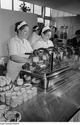 An espresso machine from East Germany, 1954