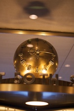 Lobby clock in Rockefeller Center